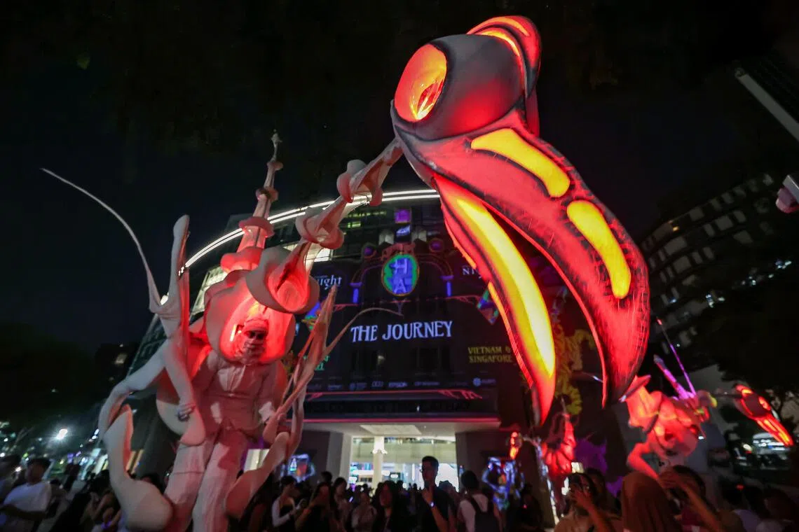 Bras Basah.Bugis precinct celebrates cultural heritage through mythical storytelling