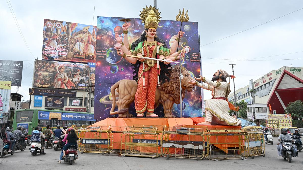 शिवमोग्गा में गणेश जुलूस के लिए व्यापक सुरक्षा व्यवस्था की गई