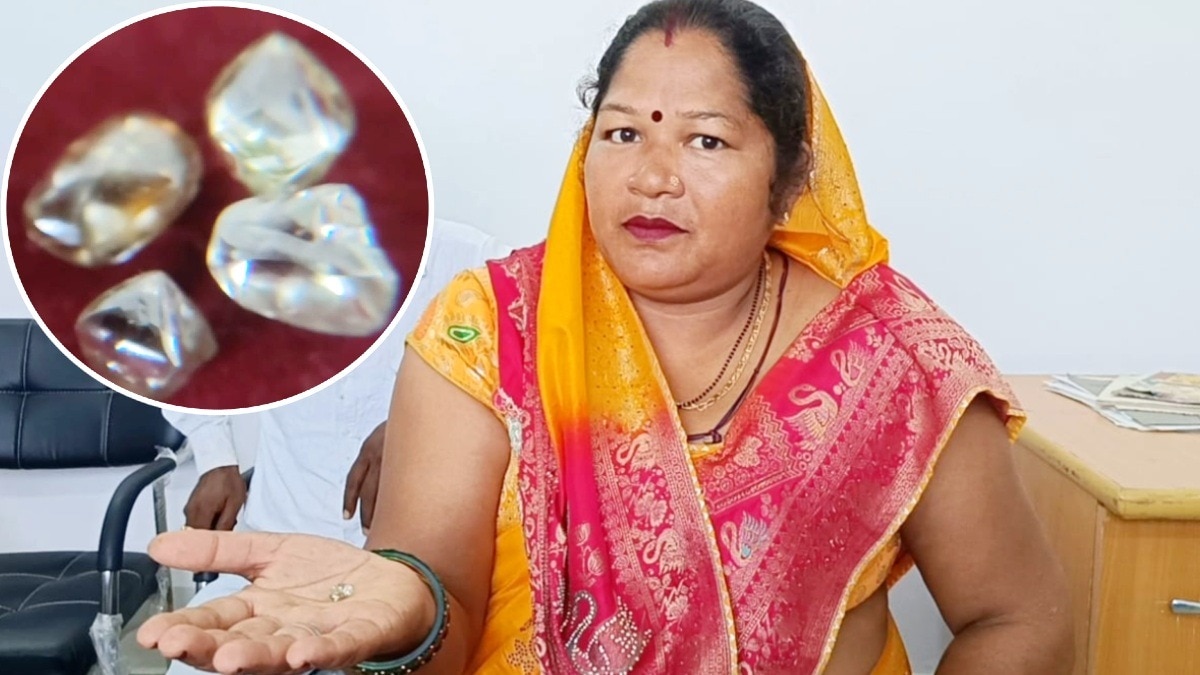 झांसी दंपति को पन्ना खदान से मिले 5.16 कैरेट के चार हीरे