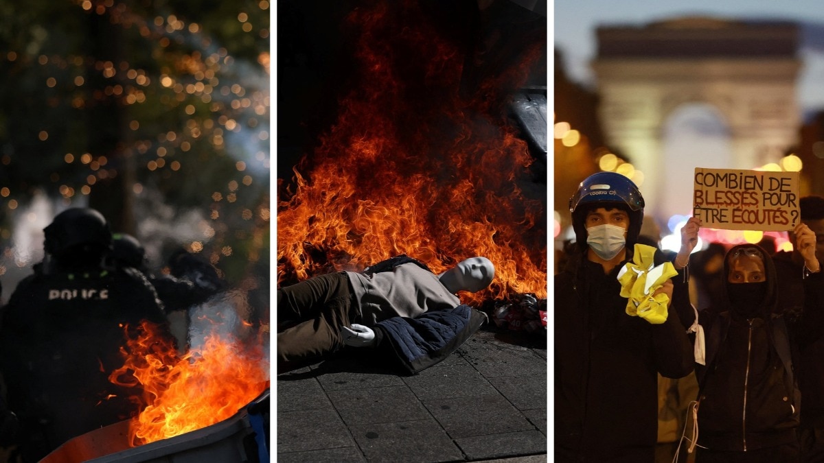 Luxury boutiques ransacked as violent protests grip France