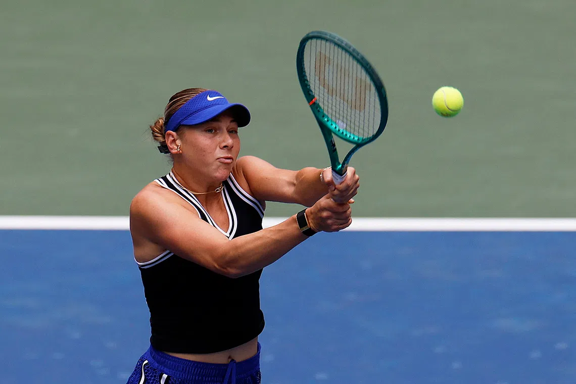 Anisimova launches US Open campaign with dominant birthday victory