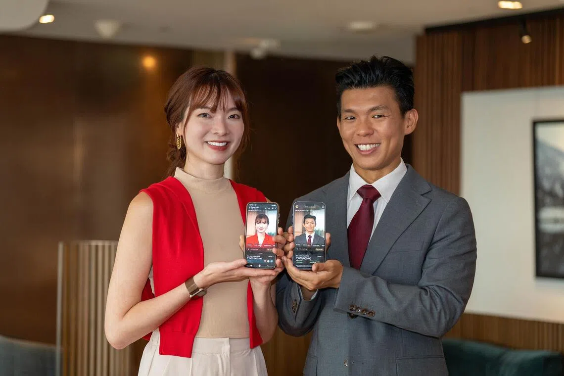 OCBC brings wealth advice to life through digital avatars Wendy and Wayne
