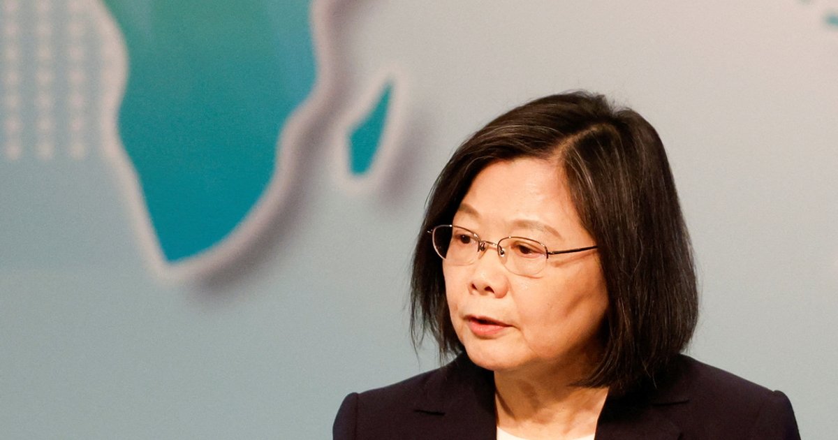 Tsai warns of Beijing's relentless military pressure on Taiwan