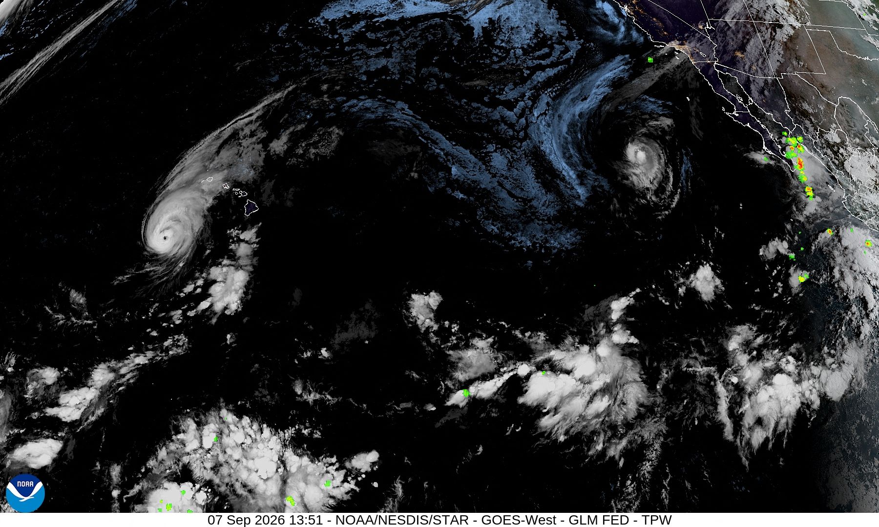Hawaii prepares for Hurricane Lowell's arrival as Category 3 storm approaches