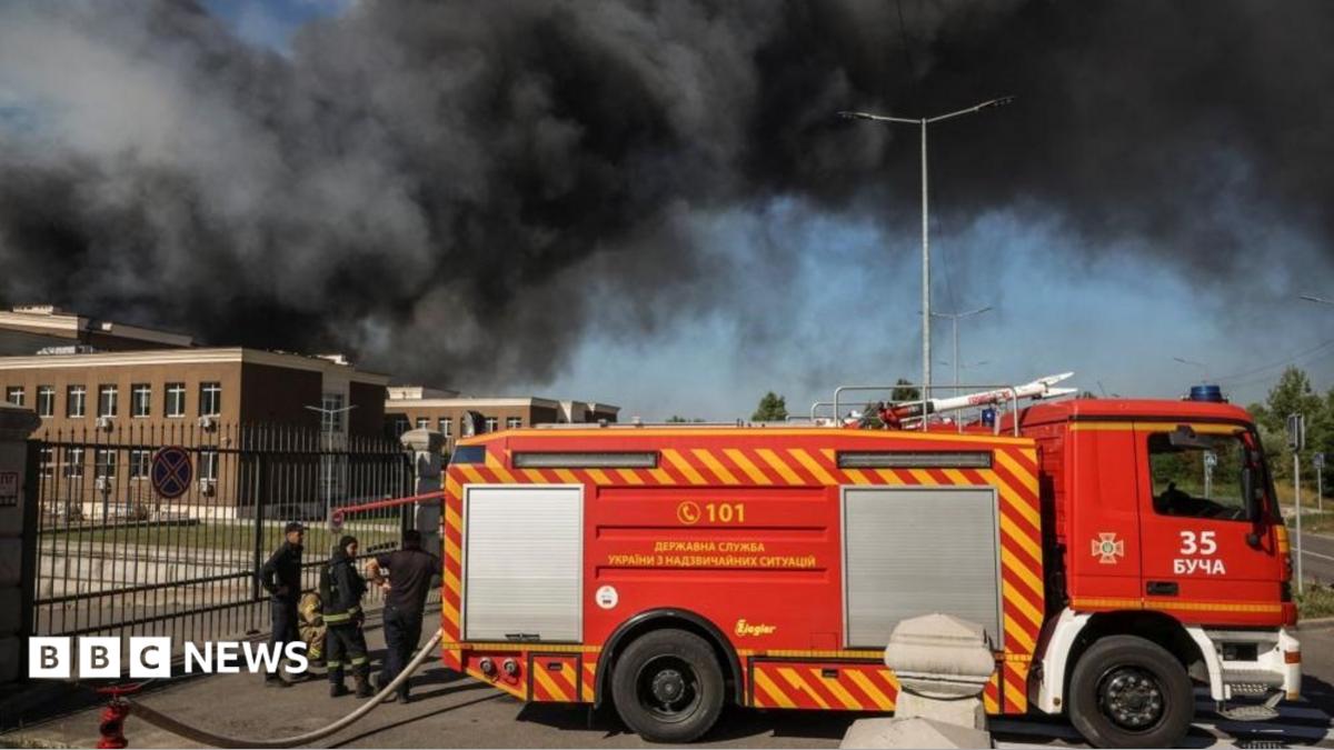 Deadly strike on Kyiv warehouse kills dozens, sparks mass evacuation
