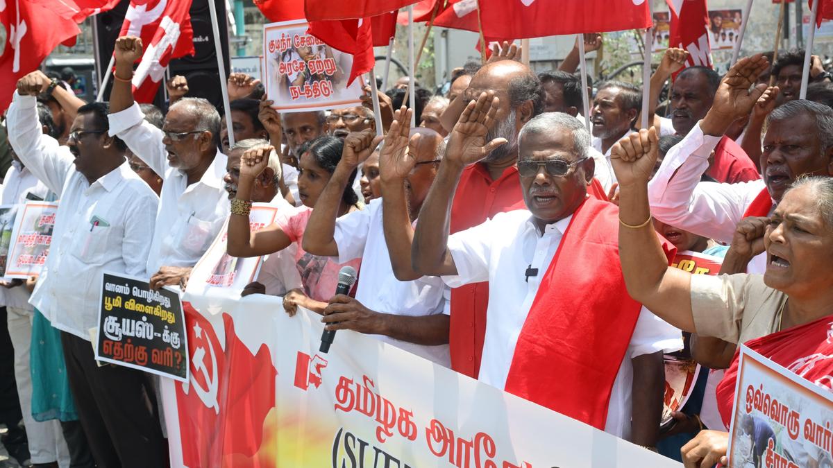 CPI(M) demands Tamil Nadu Chief Secretary's removal over student protests