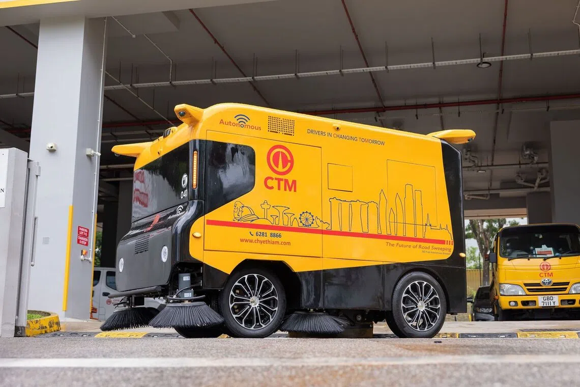 Singapore to expand robot sweepers at parks amid cleanliness concerns