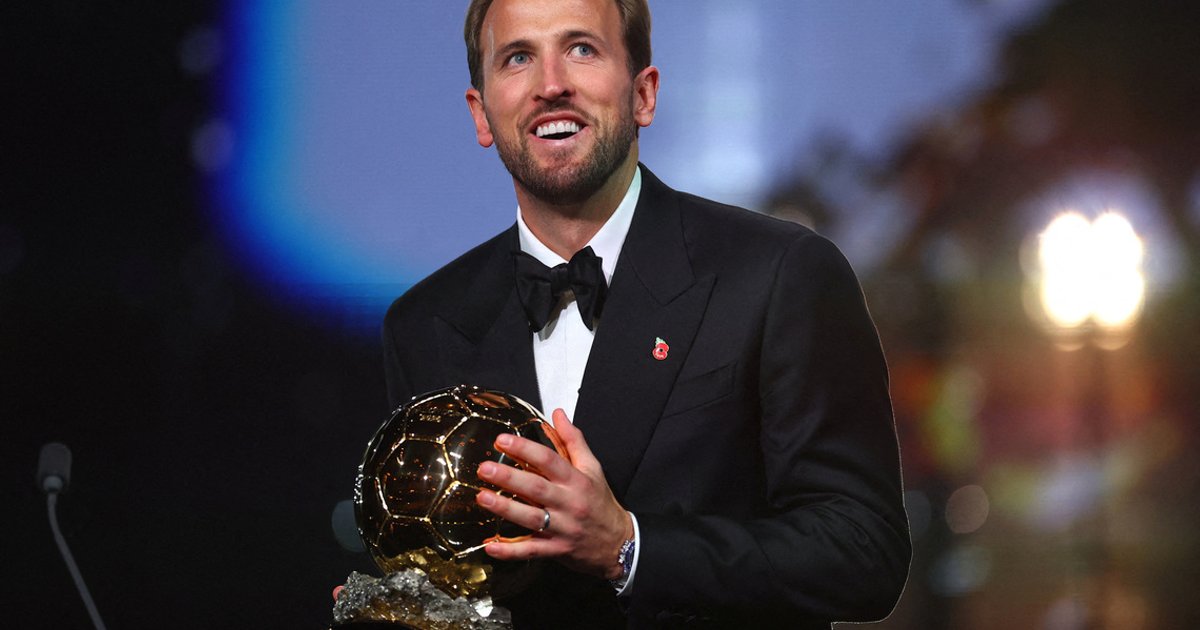 Harry Kane wins 2026 Ballon d'Or as Bayern's prolific striker