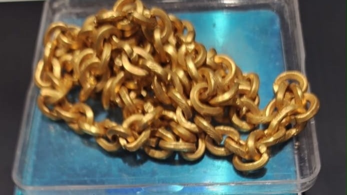 Doctor arrested for smuggling half-kilogram gold chain at Ahmedabad airport