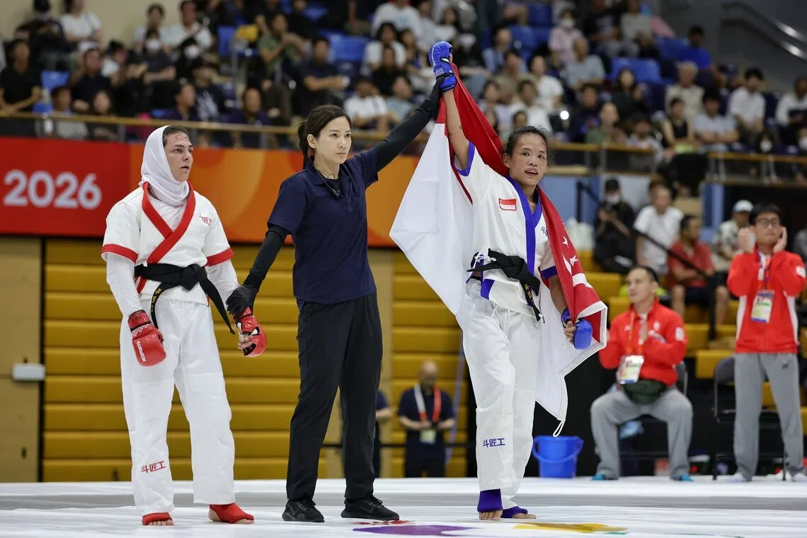 Teo secures Singapore's first MMA Asian Games medal