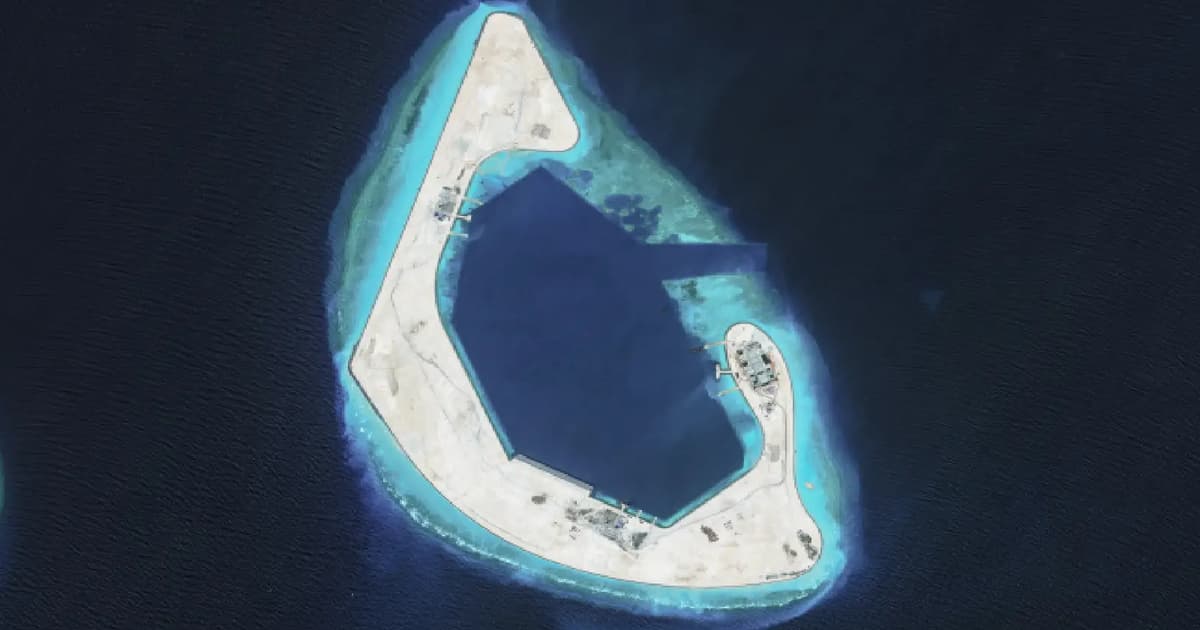 Struktur Baru di Karang Yagong Menandakan Penambahan Tentera China di Laut China Selatan
