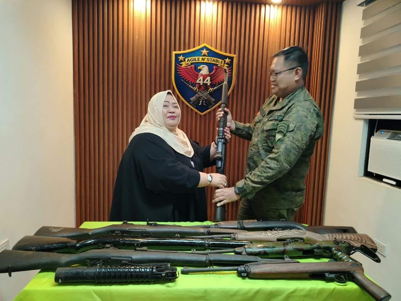 Lanao Norte municipality surrenders firearms to bolster security efforts