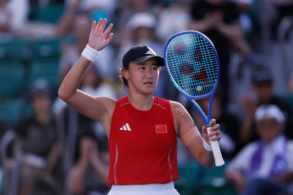Wang Xiyu claims Asian Games tennis gold, secures Olympic spot