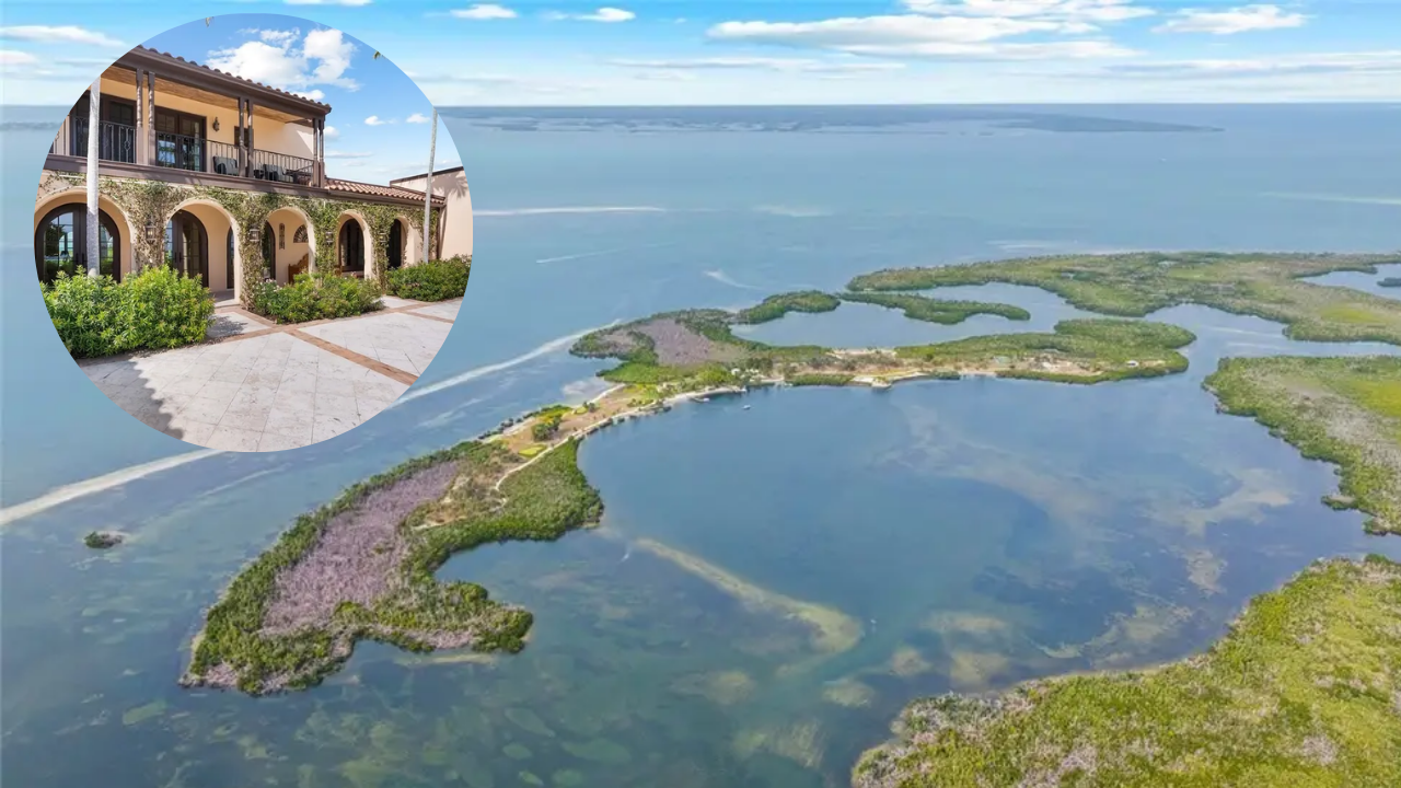 Florida Island Developer Lists Private Retreat for $89 Million