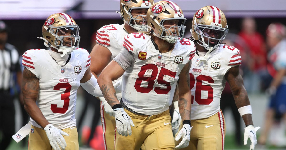 49ers' Kittle vows first loss will sharpen team ahead of bye week