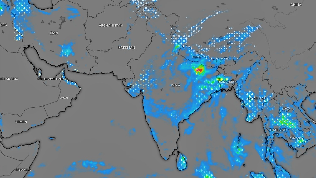 Widespread rain sweeps central, eastern and southern India as fresh system looms
