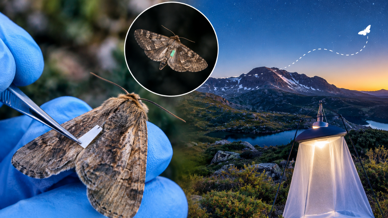 Mass moth tagging yields mystery as scientists lose track of endangered species