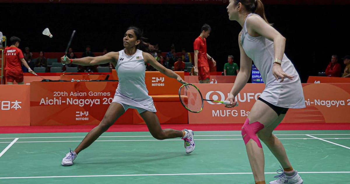 Pasangan Pearly-Thinaah Raih Pingat Gangsa di Sukan Asia