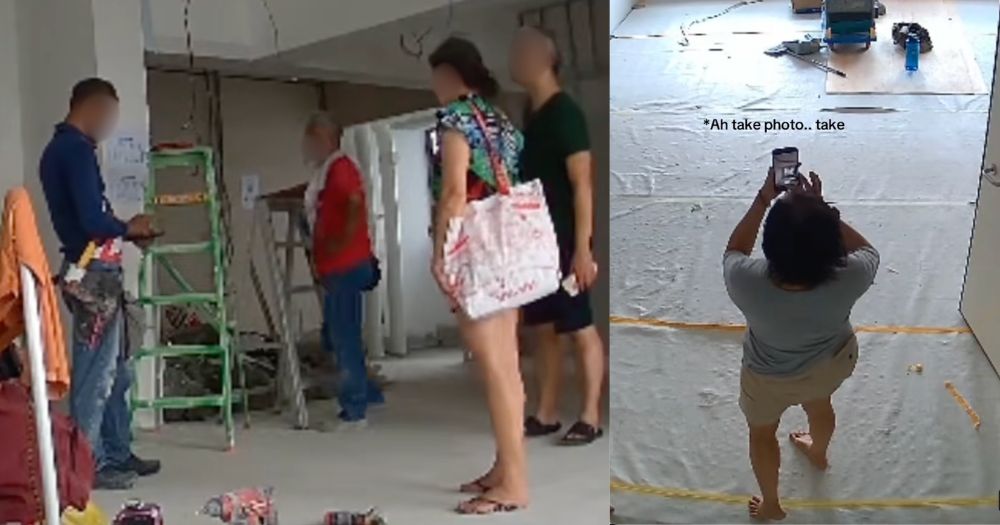 Property agent raises concern over uninvited visitors during Woodlands flat renovation