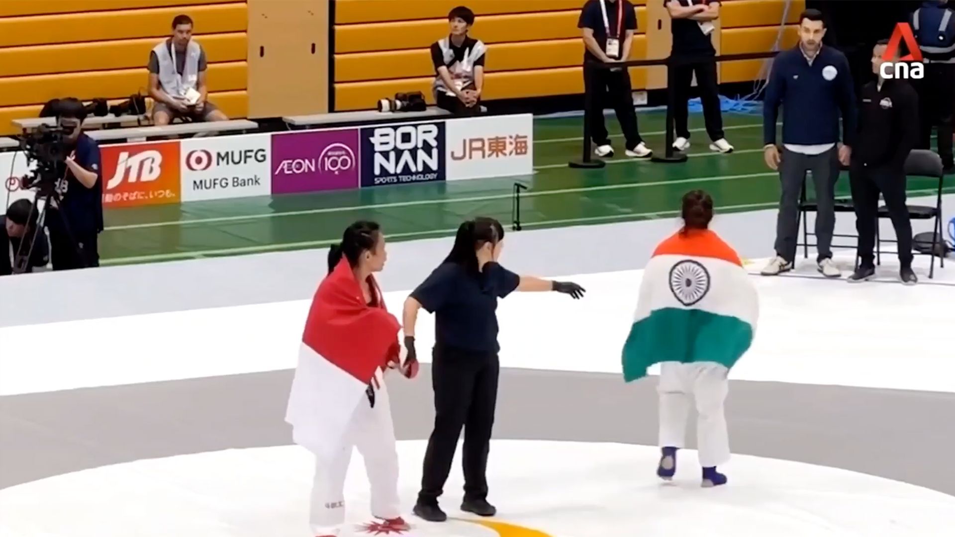 Indian MMA fighter protests controversial Asian Games decision