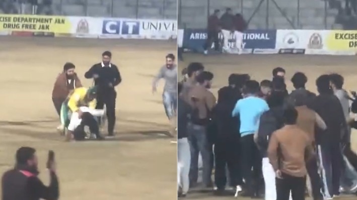 Cricketer loses composure on field, assaults spectator following match loss