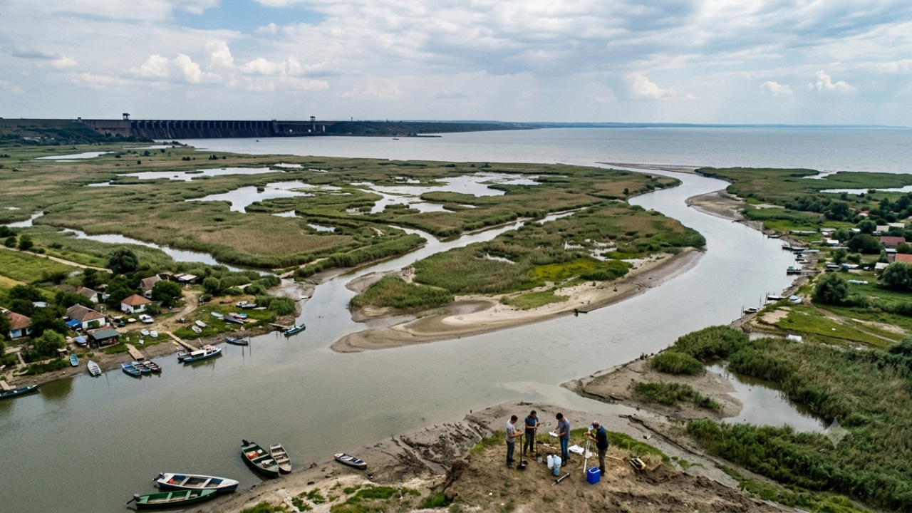 Major dams choke Danube Delta sediment flow, accelerating coastal erosion