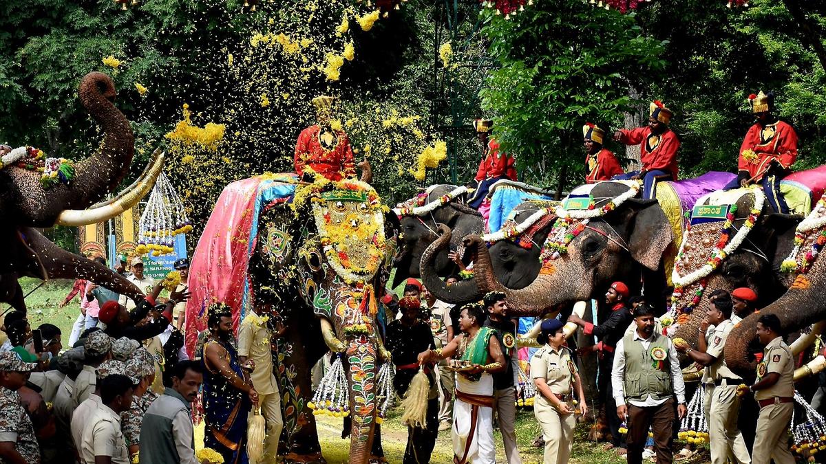 Abhimanyu concludes Dasara festival duties with traditional ceremonial rite