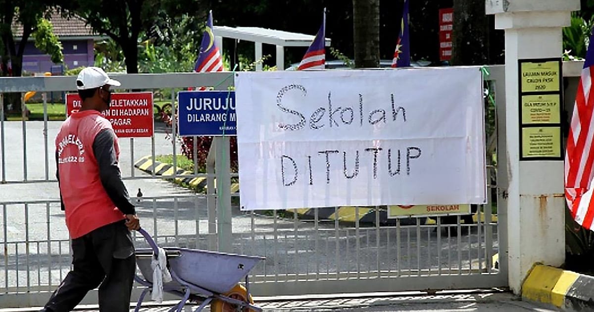 Sekolah-sekolah Johor ditutup selama seminggu lagi