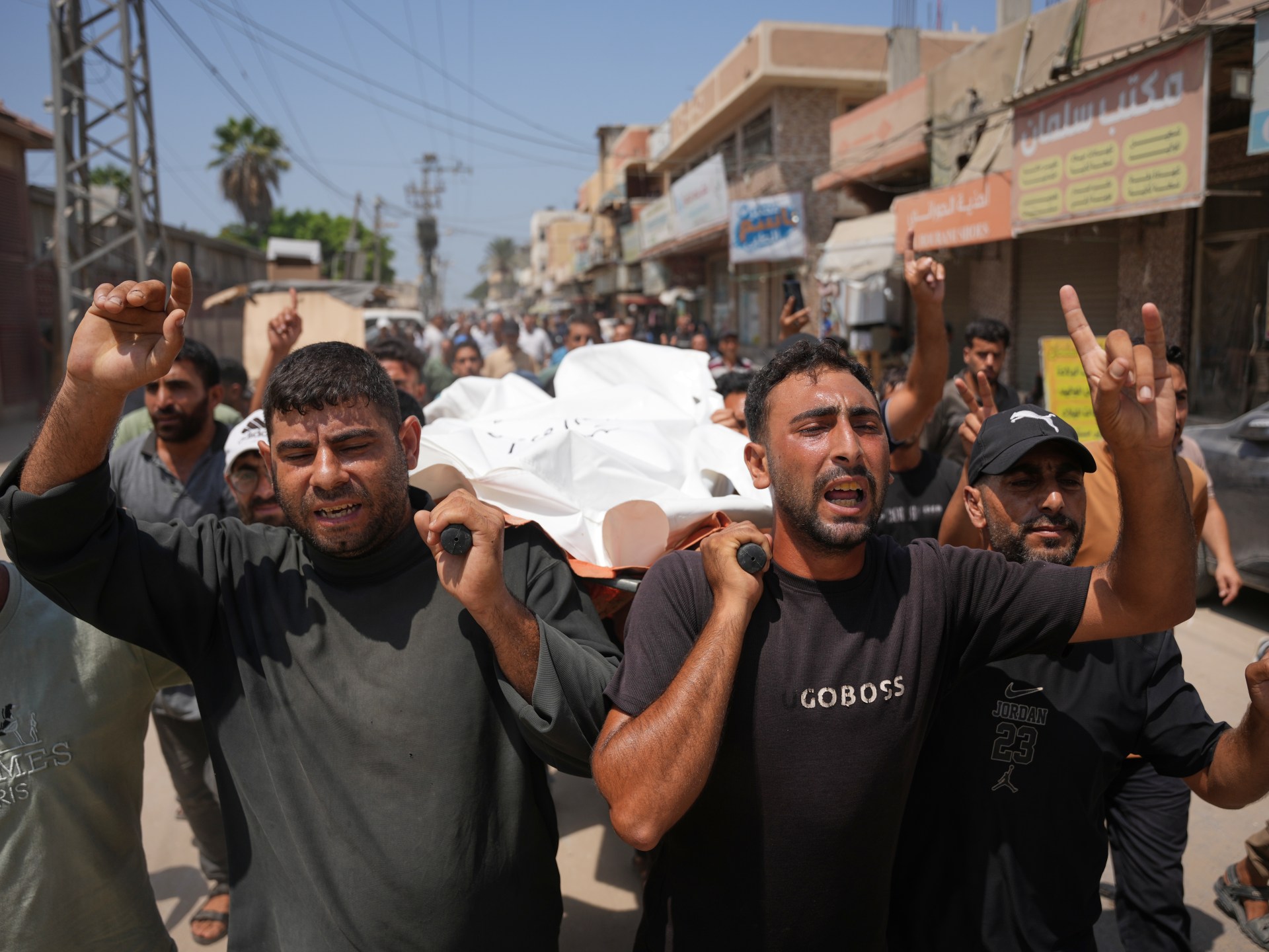 Israeli strikes in Gaza kill two, damage hospital supply facility