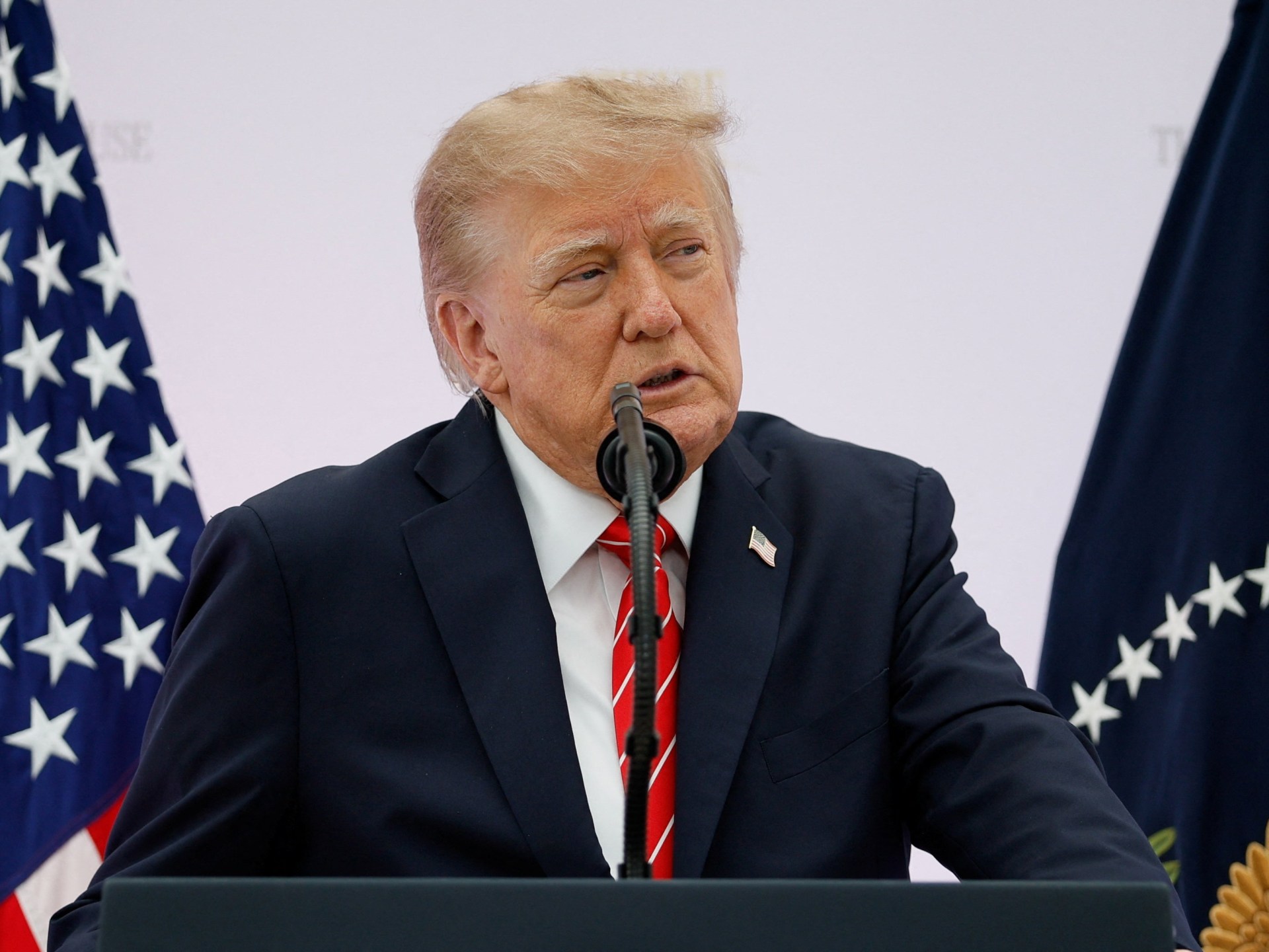 Trump rules out Iran military strike before US midterm elections