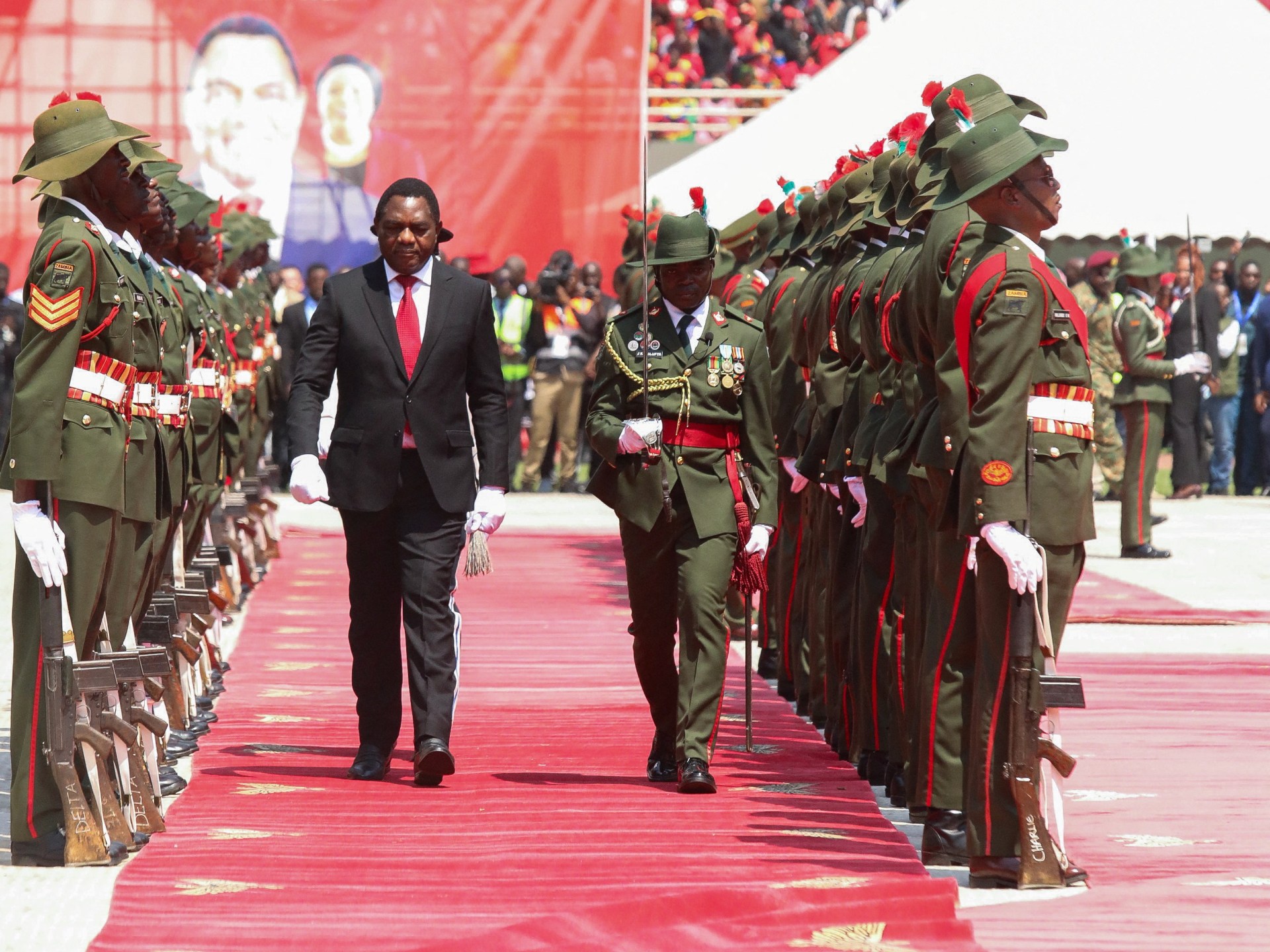 Zambia's Hichilema inaugurated as president amid election controversy