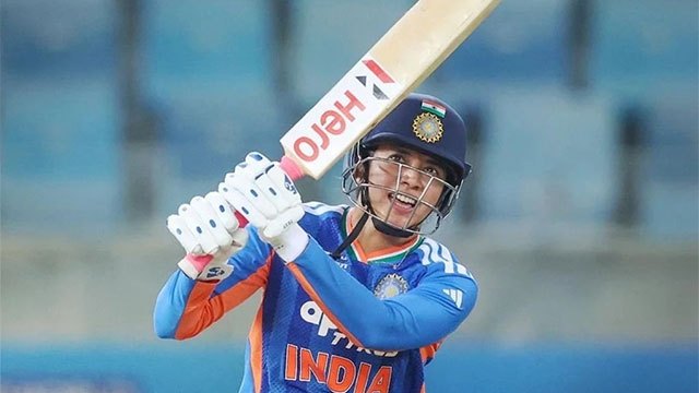 Mandhana surpasses Laxman to become women's cricket's top run-scorer