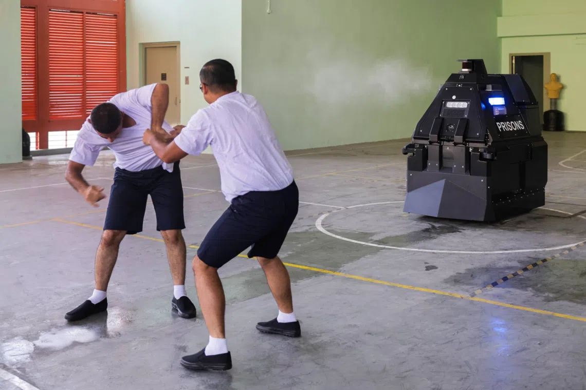 Singapore prisons to deploy conflict-prevention robots from October