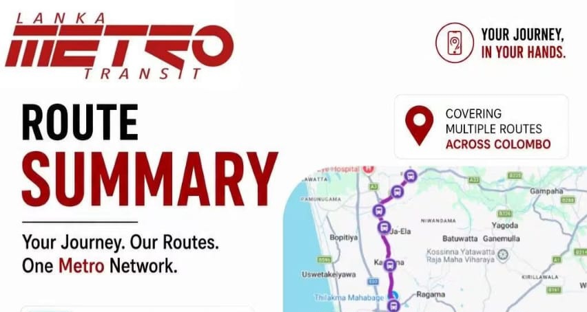 Lanka Metro Transit unveils routes for new Colombo bus service