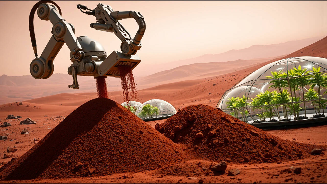 US students develop process to neutralise harmful Martian soil for space exploration