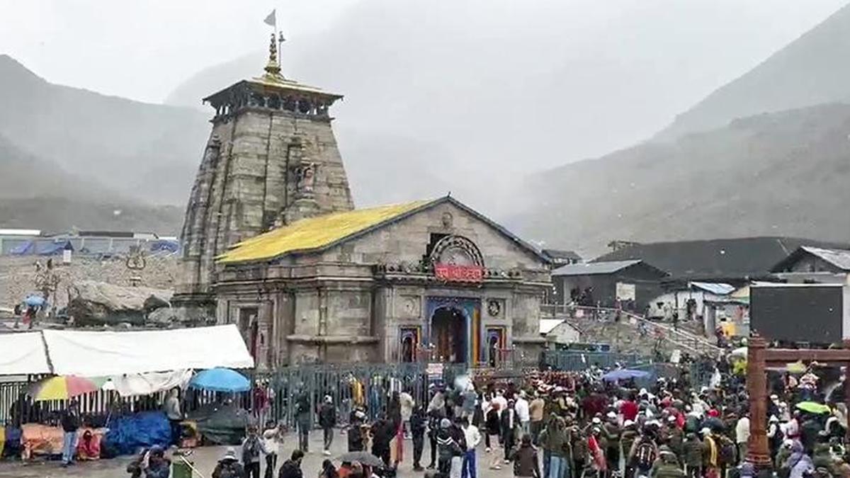Early season snow blankets Uttarakhand's revered pilgrim sites