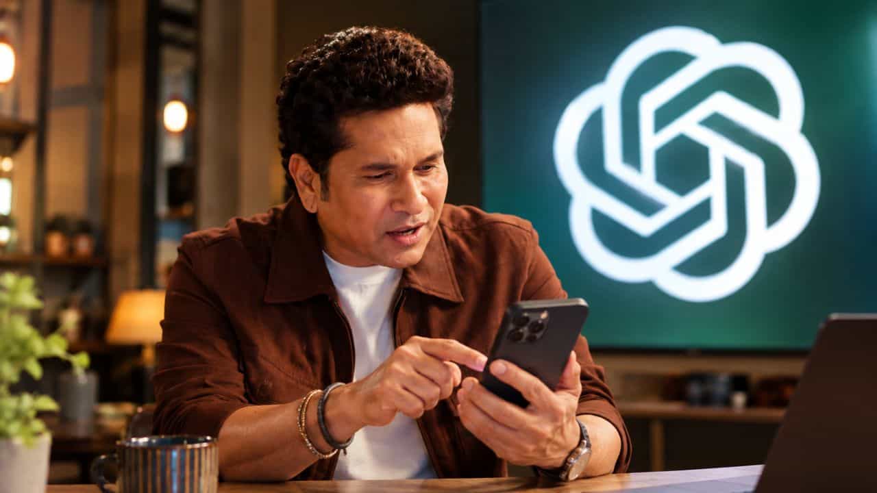Cricket Legend Sachin Tendulkar Partners with OpenAI's ChatGPT
