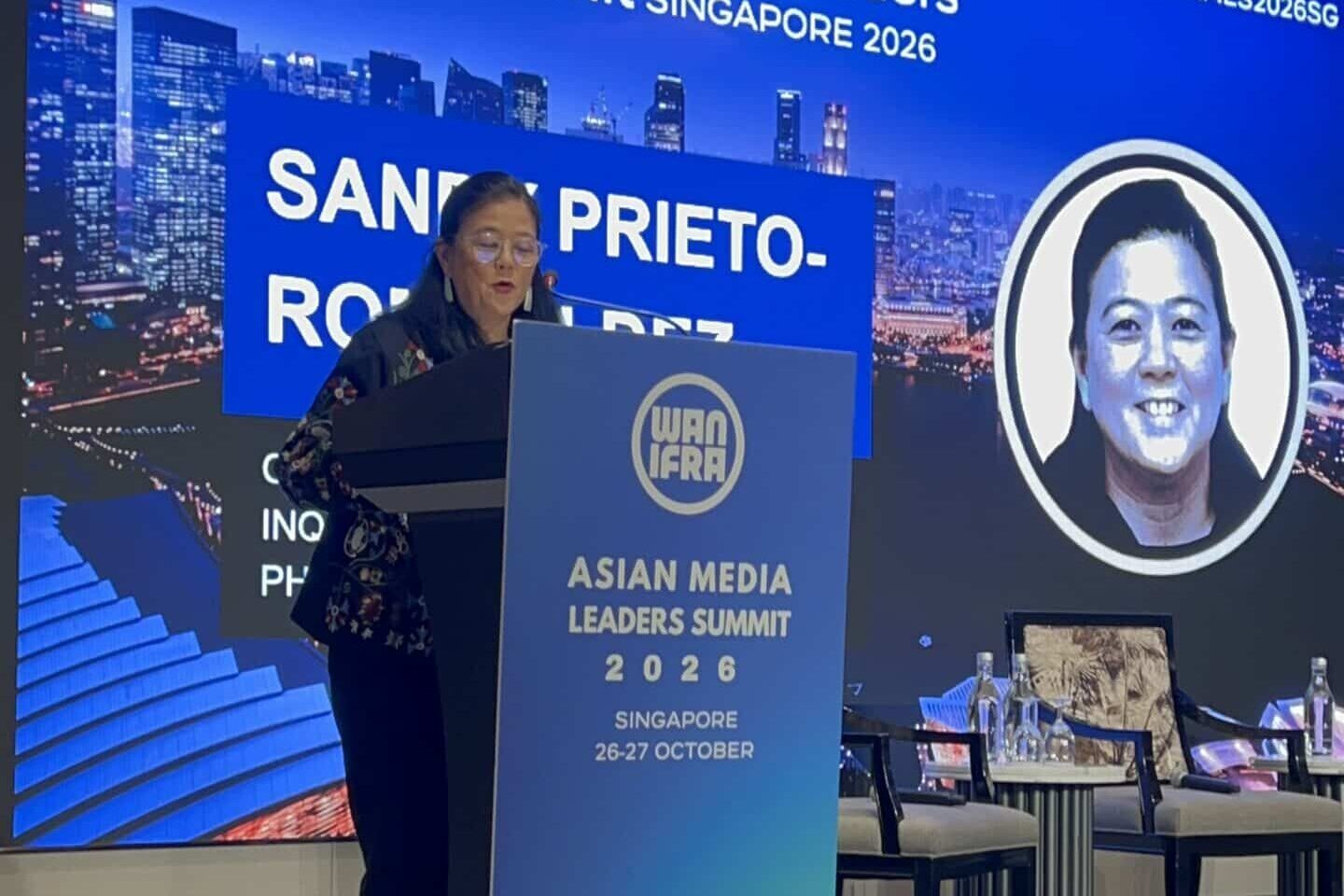 Inquirer chair calls for media collaboration at Singapore summit