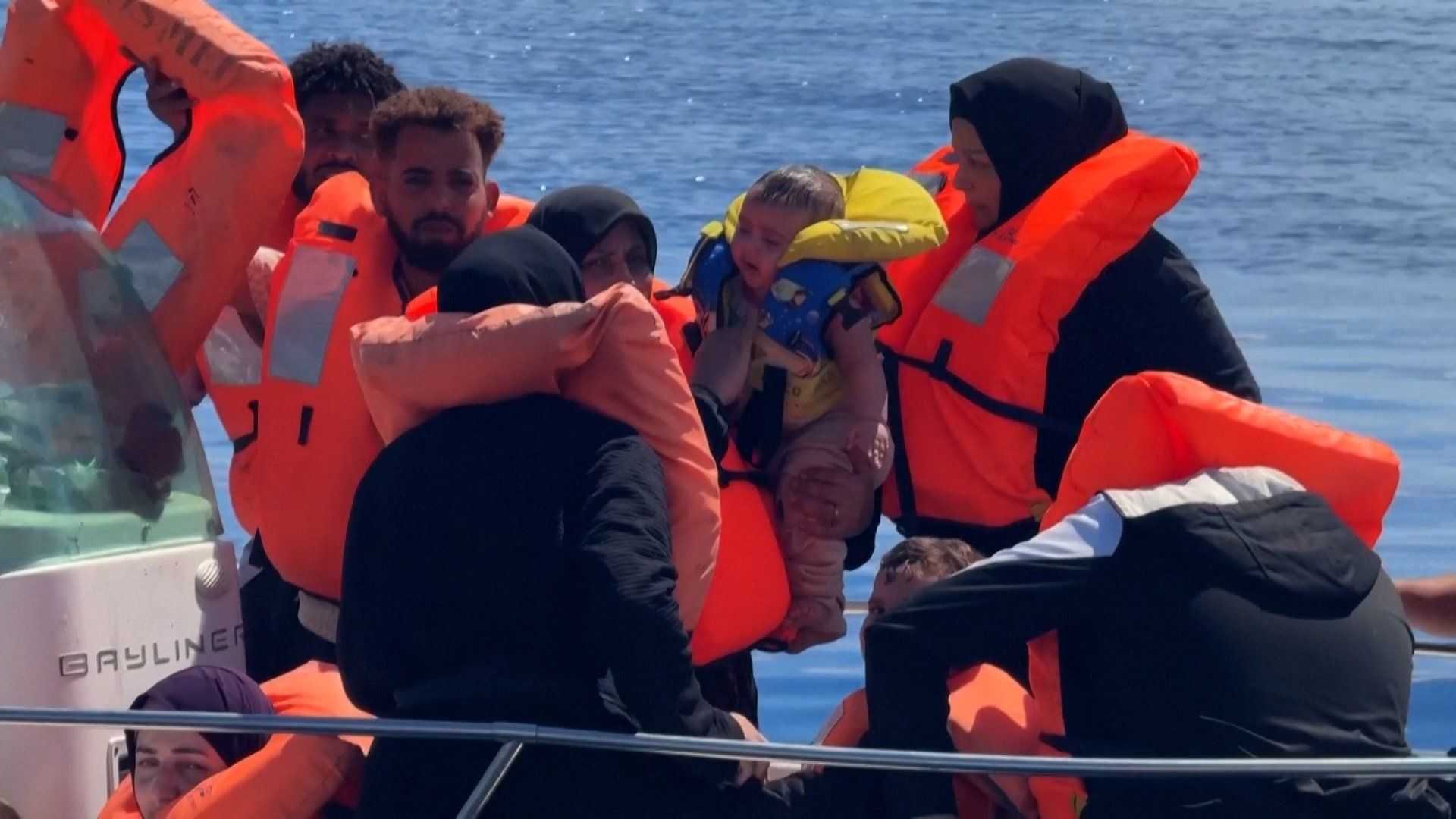 Rescue operation saves 78 people, including newborn, in Mediterranean