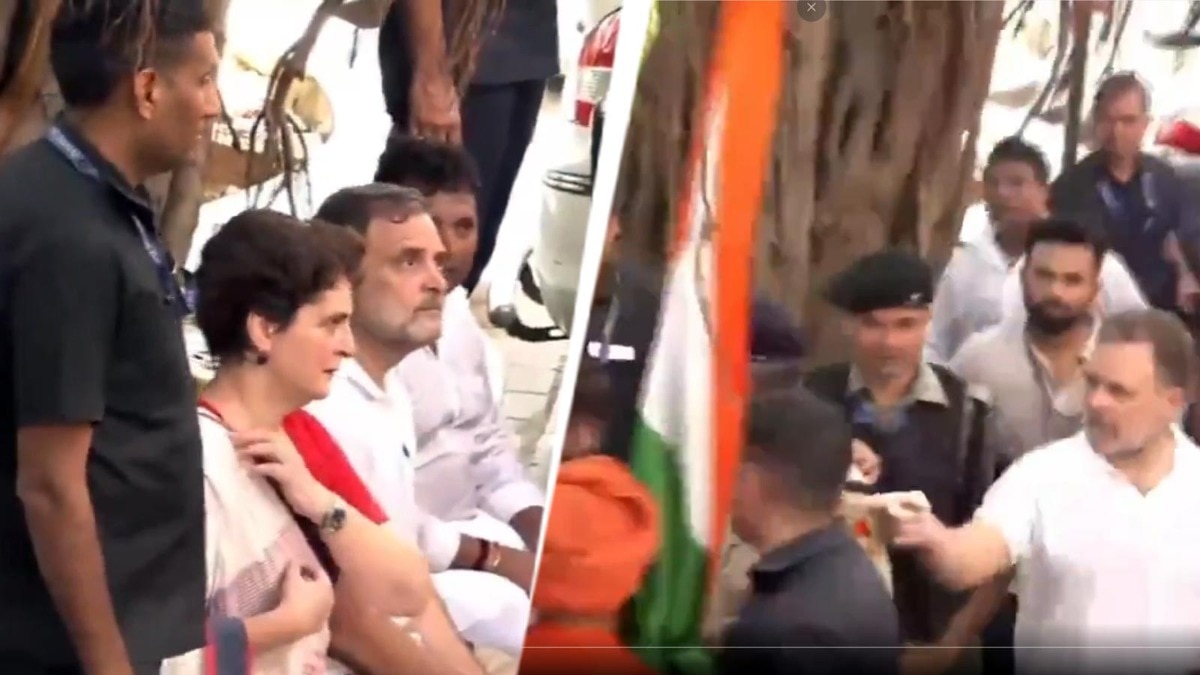 Gandhi siblings intervene as police detain activist at Delhi protest