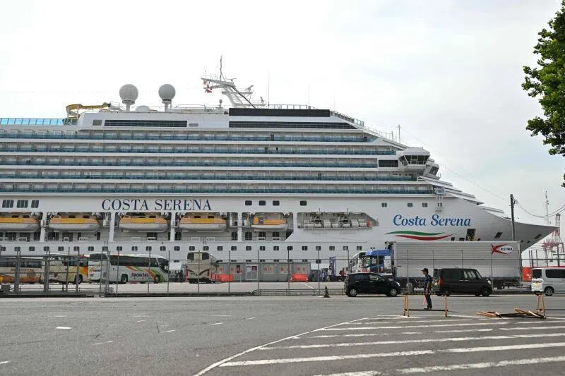 Cruise Ship Costa Serena Serves as Floating Athlete Village for Asian Games