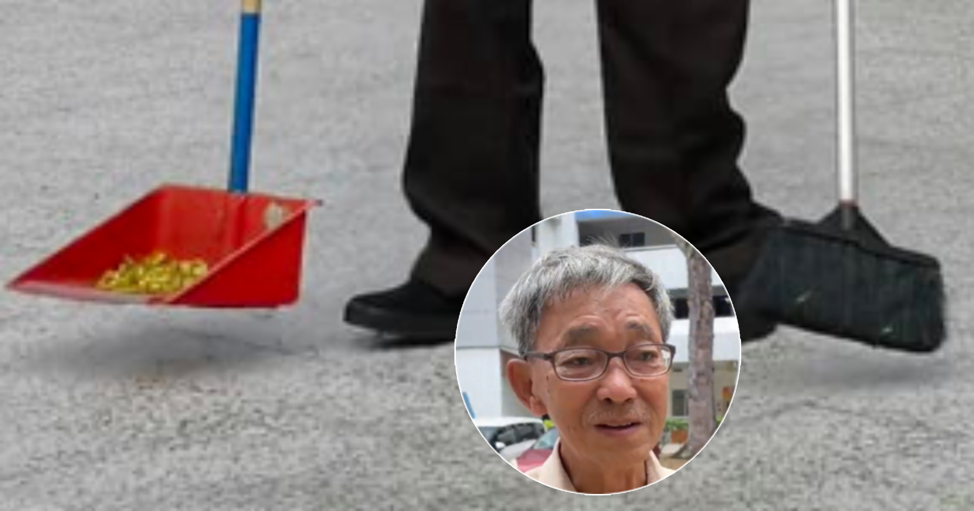 Retired cabbie's eight-year labour of love keeps Ang Mo Kio carpark clean