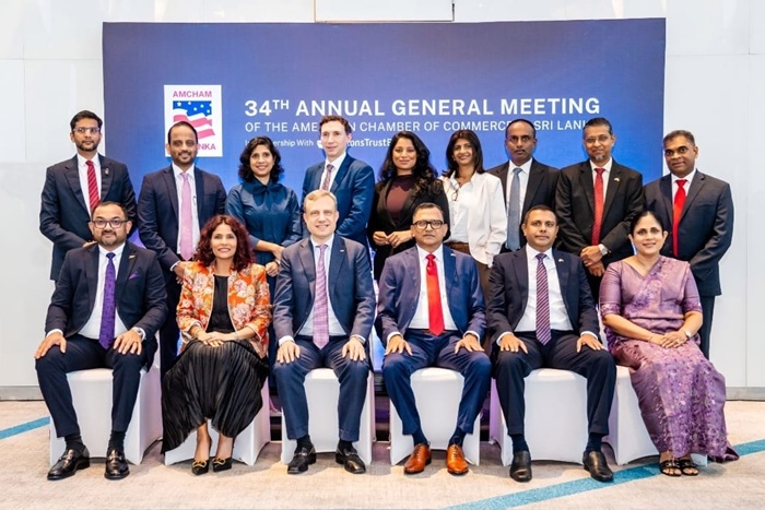 Bertram Paul assumes AmCham Sri Lanka presidency at annual meeting