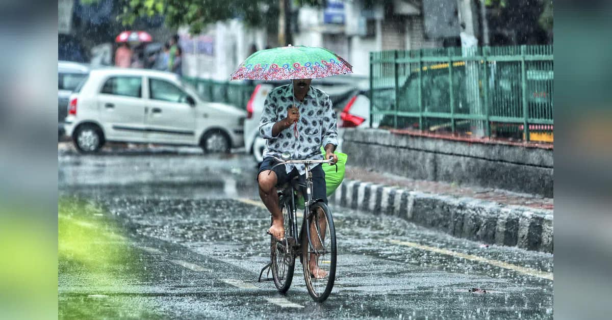 Delhi braces for light rain as monsoon showers sweep across India