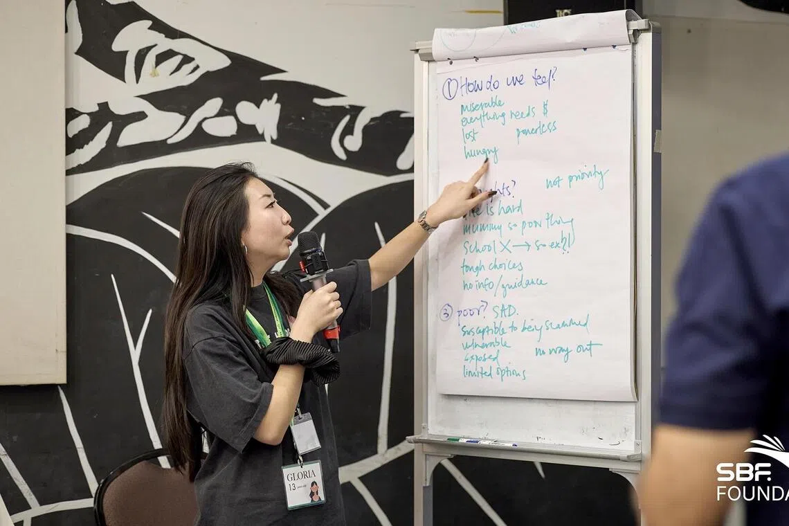 Poverty simulation offers insights into Singapore's street survival challenges