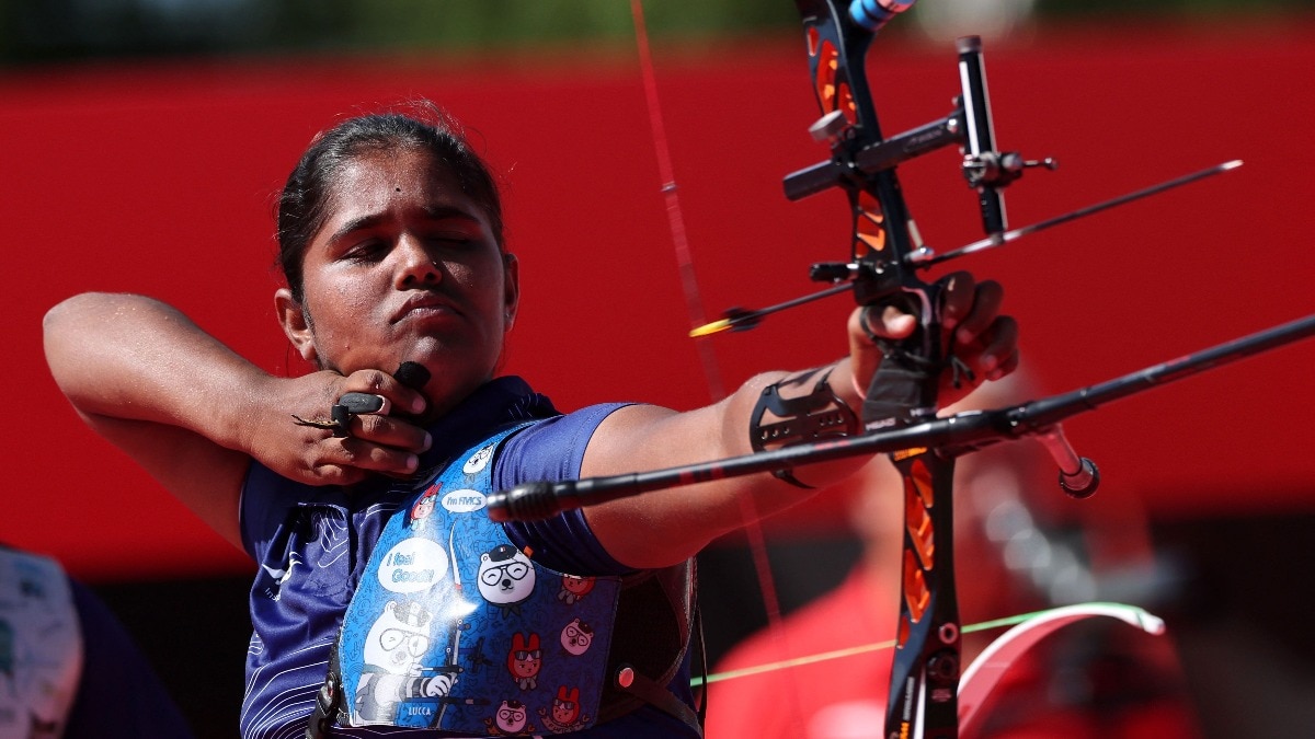कुमकुम ने शीर्ष वरीयता प्राप्त खिलाड़ी को हराकर तीरंदाजी सेमीफाइनल में प्रवेश किया