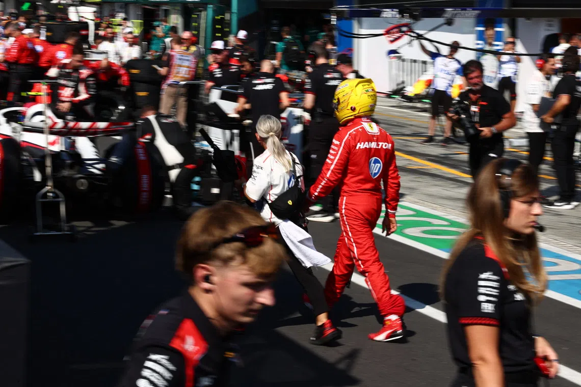 Leclerc acknowledges overstepping in Hamilton collision at Monza
