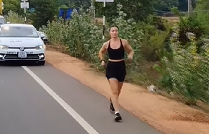 British adventurer embarks on record-breaking trek across Sri Lanka