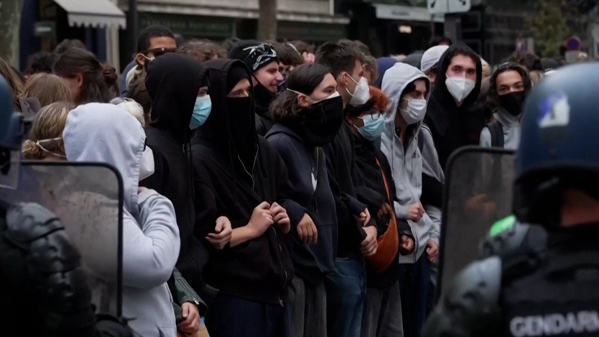 French PM pledges reforms as student protests roil schools