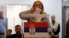 Serbia sees record voter turnout as opposition challenges Vučić